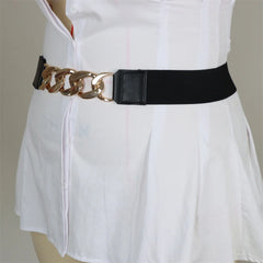 Pretty Woman Curvy Accessories - Wide Elastic Waist, Retro Fashion, Cinch, Stretchy, Stylish, Dress Belt